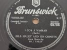 BILL HALEY and his COMETS - Charmaine/I Got A Woman. UK Brunswick 78'. 1959 Nm