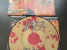Slayer Hell Awaits gold blood splatter vinyl lp 2009