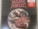 NUCLEAR ASSAULT Handle with Care LP RED/WHITE/BLUE Splatter Vinyl ONLY 300 MADE