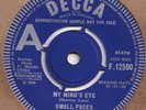SMALL FACES*MY MIND'S EYE*DEMO*MOD*BEAT MUSIC*DECCA RECORDS*HEAR  IT