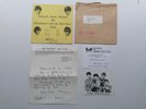 THE BEATLES UK FAN CLUB CHRISTMAS FLEXI RECORD 1963 & MAILER & INSERTS