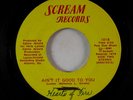 Funk/Sweet Soul 45 - Ebonystic - Ain't It Good To You - Scream
