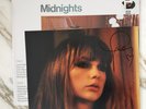 TAYLOR SWIFT Midnights: Jade Green Edition Vinyl W/ Hand Signed Photo (+ Heart)