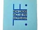 New Order Movement LP+INNER UK ORIG 1981 A2/B2 1st Press Factory FACT 50 VINYL