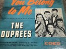The Duprees You Belong To Me 1962 Doo Wop Pop Vocal Coed Records Rare