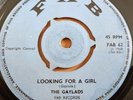 THE GAYLADS LOOKING FOR A GIRL / AREN'T YOU THE GUY 7 INCH FAB 62