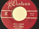 ROCKABILLY Ray St. Germain SHE'S A SQUARE Chateau 45 rare Canadian rocker