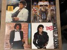 Michael Jackson 4 LP Bad Off The Wall Dangerous Thriller Brand New