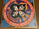 RARE KISS Rock And Roll Over RCA Vinyl ERROR Blue Tear Drop STICKER FORM SEALED