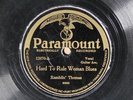 Ramblin' Thomas - Hard To Rule Woman Blues - PARAMOUNT 12670 V-