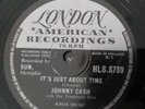 JOHNNY CASH - Its Just About Time. UK London 78'. 1959 Rock & Roll. Unplayed Nm