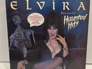 Elvira Presents Haunted Hits Vinyl LP RARE w/ Poster  1988super Rare