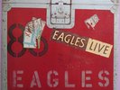 EAGLES - EAGLES LIVE - VINYL LP  POSTER INSIDE - SPAIN 1980 EX/EX+