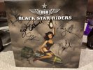BLACK STAR RIDERS Heavy Fire | FULLY SIGNED Vinyl/LP | GORHAM/Warwick/Crane etc