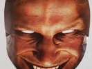 Aphex Twin Promo Warp AFX Richard D James Cardboard Face Halloween Mask 1997
