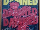 Damned Damned Damned - UK 1st 'Hot Rods' mis-press + sticker NM vinyl Stiff 1977