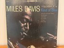 Miles Davis Kind of Blue Vinyl LP Columbia CS 8163 1959 First Pressing w/errors