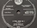ELVIS PRESLEY - A Fool Such As I. UK RCA 78'. 1959 Rock & Roll Nm  Rca-1113