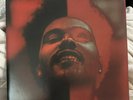 The Weeknd AFTER HOURS Deluxe Edition Clear Red Splatter 2LP UNSIGNED Sleeve VG+