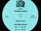 Radio Spot 45 - Gospel Road (1973) - 20th Century-Fox - Johnny Cash  VG+