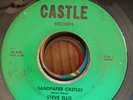 45rpm Steve Ellis SANDPAPER CASTLES/WHAT TO DO Castle Records RARE Fla Garage VG