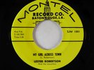 R&B Soul Rocker 45 - Lester Robertson - My Girl Across Town - Montel VG++