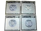 4 x IMMEDIATE RECORDS Jimmy Tarbuck, Charles Dickens, Nicky Scott, Twice As Much