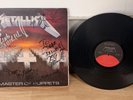 Metallica Master of Puppets 1986 Vinyl LP Signed Inscribed Elektra 60439 Rare