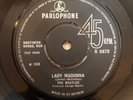 Beatles. Lady Madonna / The Inner Light. UK 1969. KT. No Sold in. EX  RARE