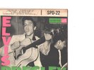 ELVIS PRESLEY-RARE 8-SONG-DOUBLE HARD COVER+45-RCA-SPD-22-NOT SOLD COMMERCIALLY)