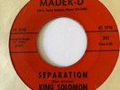 Mod New Breed R&B 45 KING SOLOMON Separation / Little Dab Will Do It Mader-D mp3