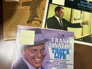 3 Frank Sinatra Vinyl LPs That’s Life, Strangers In The Night, Somethin’ Stupid