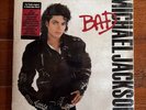 Michael Jackson Bad (1987) Vinyl Record LP Album with Shrink and Hype Sticker EX