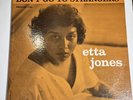 Jazz Lp By Etta Jones “Don’t Go To Strangers” on Prestige #7186 OG DG RVG