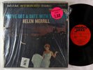 Helen Merrill - You've Got A Date With The Blues LP - Metrojazz OG Stereo DG VG+
