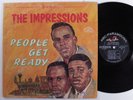 IMPRESSIONS People Get Ready ABC-PARAMOUNT LP b