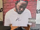 Kendrick Lamar DAMN Red Vinyl Signed