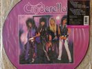 Cinderella: Night Songs 1987 Mercury Records Picture Disc Vinyl LP Hype Sticker