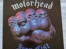 NEAR MINT MOTORHEAD IRON FIST VINYL LP 1982 SRM-1-4042 “1ST US PRESS”