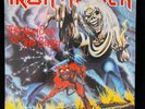 Vtg 1982 IRON MAIDEN Album NUMBER OF THE BEAST Record 1ST PRESS OG 1 owner