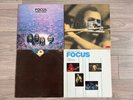Focus: 4x Vinyl LPs: Moving Waves, Focus 3, Focus At The Rainbow, Greatest Hits