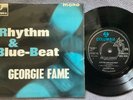 GEORGIE FAME  & BLUE FLAMES - RHYTHM AND BLUE-BEAT E.P. rare UK 1964 MOD R&B EX-