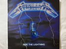 LEGIT 1st PRESS Metallica MEGAFORCE Ride The Lightning 1984  MRI-769 A-1 VG