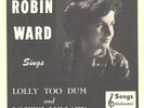 ROBIN WARD-RARE PICTURE SLEEVE + 45--(LOLLY TOO DUM)--PS--PIC--SLV