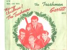 THE TRASHMEN-RARE PICTURE SLEEVE + 45--(DANCIN' WITH SANTA)--PS-PIC--SLV