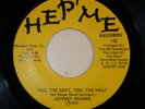 Modern Soul Funk 45 JOHNNY ADAMS Feel The Beat, Feel The Heat HEP'ME HEAR l