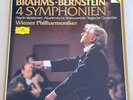 BRAHMS Complete 4 Symphonies BERNSTEIN ED1 DGG DIGITAL 2741023 4LP Box MINT