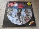 SLAYER -LIVE UNDEAD- AWESOME RARE LTD EDITION PRESS LP VINYL POSTER 1987 ENGLAND