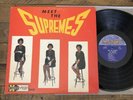 MEET THE SUPREMES   MOTOWN 606 MONO / RARE STOOL COVER DIANA ROSS 1962 LP
