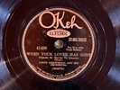 Okeh 41498 Louis Armstrong Orch BLUE AGAIN jazz  78rpm 1931  EE-